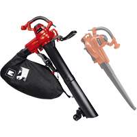 Appareil 3-en-1 aspirateur, souffleur, pailleur, 120 V, Vitesse d'air 186,41 mi/h, &eacute;lectrique Auto-Cam