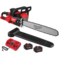 Fuel 20" Dual Battery Chainsaw Kit, Battery Powered, 5.8 HP Auto-Cam
