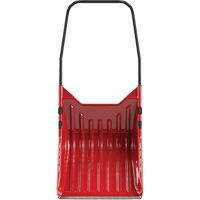 60L Sleigh Snow Shovel, Polypropylene Blade, Wearstrip Included Auto-Cam