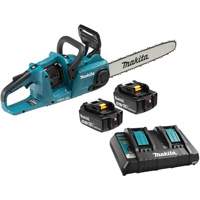 LXT 5.0Ah Brushless Rear Handle Chainsaw Kit, 16", Battery Powered, 36 V Auto-Cam