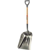 Pelle &agrave; grain #8, Bois, Lame Aluminium, Manche Prise en D Auto-Cam