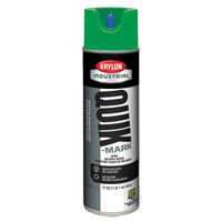 Industrial Quik-Mark Solvent-Based Inverted Marking Paint, 17 oz., Aerosol Can Auto-Cam
