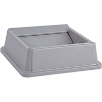 Untouchable&reg; Containers, Swing Lid, Plastic/Polyethylene, Fits Container Size: 19-3/4"x 19-3/4" Auto-Cam