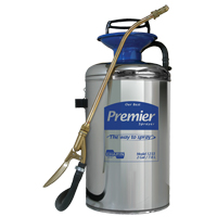 Premier Series Pro Sprayer, 2 gal. (7.6 L), Stainless Steel, 12" Wand Auto-Cam