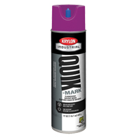 Industrial Quik-Mark Solvent-Based Inverted Marking Paint, 17 oz., Aerosol Can Auto-Cam