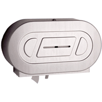 Twin Jumbo Toilet Paper Dispenser, Multiple Roll Capacity NG450 | Auto-Cam