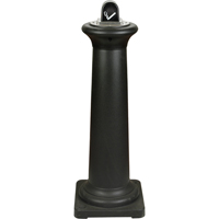 Groundskeeper Tuscan Cigarette Waste Collector, Free-Standing, Metal, 1 US gal. Capacity, 38-1/2" Height Auto-Cam