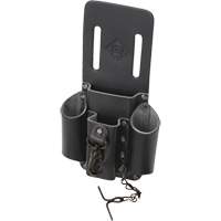 Tool Belt Pouch, Multiple Tool Holder, Leather, 4 Pockets Auto-Cam