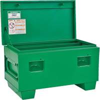 Chest Box, 36" W x 19" D x 17" H, Green Auto-Cam