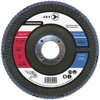 PowerBlend Flap Disc, 7" x 7/8", Type 29, Z40 Grit, Zirconia Alumina Auto-Cam