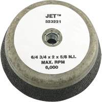 Resin Bond Cup Wheel, 4" x 2", 5/8"-11NC Arbor, Type 11 Auto-Cam
