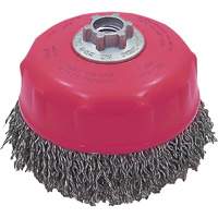 MAXI-CRIMPED Premium Crimped Wire Cup Brush Auto-Cam