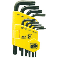JTK-9TP Tamperproof Key Set, 9 Pcs., Torx&reg; Auto-Cam
