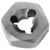 Fili&egrave;re de refiletage hexagonale pour boulon, dia. 19/32", Filet de 1/4"-28, Acier au chrome Auto-Cam