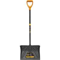 Pro Snow Shovel, Polypropylene Blade, 13-1/2" Wide, D-Grip Handle Auto-Cam