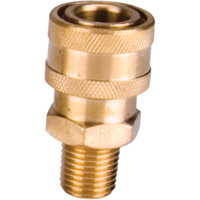 1/4" Female Brass Quick Disconnect Sockets Auto-Cam