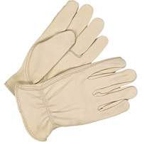 Classic Driver Gloves, Large, Grain Cowhide Palm Auto-Cam