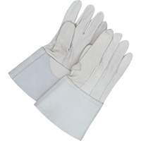Gants de soudage &agrave; l'arc TIG Gander Brand, Cuir fleur de ch&egrave;vre, Taille 10 Auto-Cam