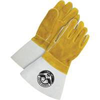 Gants pour soudeur avec poignet de 5", Cuir de vache refendu, Taille Taille unique Auto-Cam