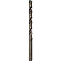 Heavy-Duty Jobber Drill Bit, High Speed Cobalt, 1/4", 4" L, 3" Flute, 135° Point Angle Auto-Cam
