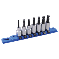 Metric Ball Nose Socket Set, 7 Pcs Auto-Cam