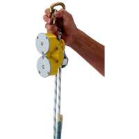 DBI-SALA&reg; Rollgliss R550 Rescue & Descent Device, 100' L, Kernmantle Lifeline Auto-Cam