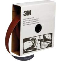 Utility Sanding Roll, Aluminum Oxide, 2" W x 150' L, P400 Grit Auto-Cam