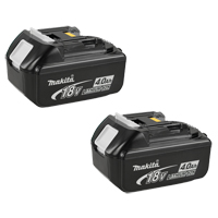 Bloc-piles, Lithium-ion, 18 V, 4 A Auto-Cam