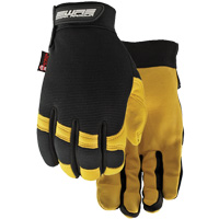 Gants hydrophobes Flextime, Paume Cuir fleur de ch&egrave;vre, Taille Grand Auto-Cam