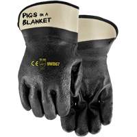 Gants enduits Pigs in a Blanket, Taille unique, R&ecirc;vetement Nitrile/PVC Auto-Cam