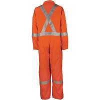 Westex UltraSoft&reg; Unlined Contractor Coveralls, Size 2X-Large, Orange, 8.7 cal/cm² Auto-Cam