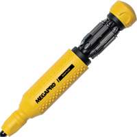 Original SHAFTLOK 15-in-1 Multi-Bit Screwdriver, 8-37/50" L, Textured Handle Auto-Cam