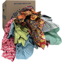 Chiffons d'essuyage, M&eacute;lange de couleurs, 10 lb Auto-Cam