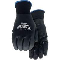Gants enduits Stealth Blackbird, T-Grand, R&ecirc;vetement Nitrile micromousse, Calibre 15, Enveloppe en Polyester Auto-Cam