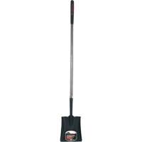 Square Point Shovel, Wood, Ergonomic Straight Handle, 62" Long Auto-Cam