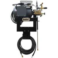 Wall Mounted Cold Water Pressure Washer with Time Delay Shutdown, Electric, 2100 PSI, 3.6 GPM Auto-Cam