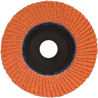 Flap Discs - Quick Trim SG Blaze R980P, 5" x 7/8", Type 27, 40 Grit, Ceramic Auto-Cam
