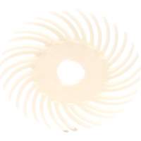 Scotch-Brite Radial Bristle Disc SR, Ceramic, 2" Dia. Auto-Cam