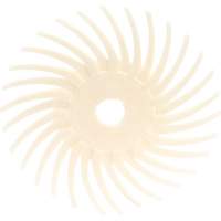 Scotch-Brite Radial Bristle Disc SR, Ceramic, 3" Dia. Auto-Cam