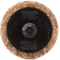Disque de conditionnement de surface Roloc Scotch-Brite, 1-1/2" dia., Grain Cors&eacute;, Oxyde d'aluminium Auto-Cam