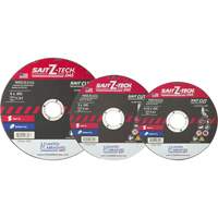 Z-Tech Cutting Wheel TM, 5" x 0.045", 7/8" Arbor, Type 1, Zirconium, 12200 RPM Auto-Cam