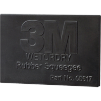 Wetordry™ Rubber Squeegee, 3", Rubber NT988 | Auto-Cam
