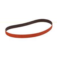 Cloth Belt 777F, 1/2" W x 18" L, Aluminum Oxide/Ceramic, P180 Grit Auto-Cam