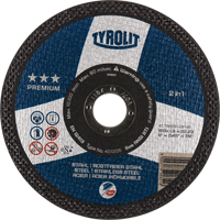 Premium 2 In 1 Thincut Cut-Off Wheel, 7" x 1/16", 7/8" Arbor, Type 1, Aluminum Oxide, 8600 RPM Auto-Cam