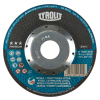 Premium Deep Thincut Cut-Off Wheel, 7" x 1/16", 7/8" Arbor, Type 27, Aluminum Oxide, 8600 RPM Auto-Cam