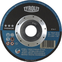Premium 2 in 1 Thincut Cut-Off Wheel, 5" x 0.045", 7/8" Arbor, Type 27, Aluminum Oxide, 12250 RPM Auto-Cam