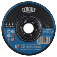 Grinding Wheel, 4-1/2" x 9/32", 7/8" Arbor, Type 27 Auto-Cam