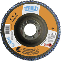 Flap Disc, 4-1/2" x 7/8", Type 29, 40 Grit, Ceramic Auto-Cam