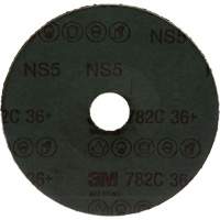 Disque en fibre 782C, Grain de c&eacute;ramique, 36+, 5" Dia x 7/8" Arbre Auto-Cam