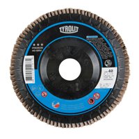 Flap Disc, 4-1/2" x 7/8", Type 27, 40 Grit, Zirconium Auto-Cam